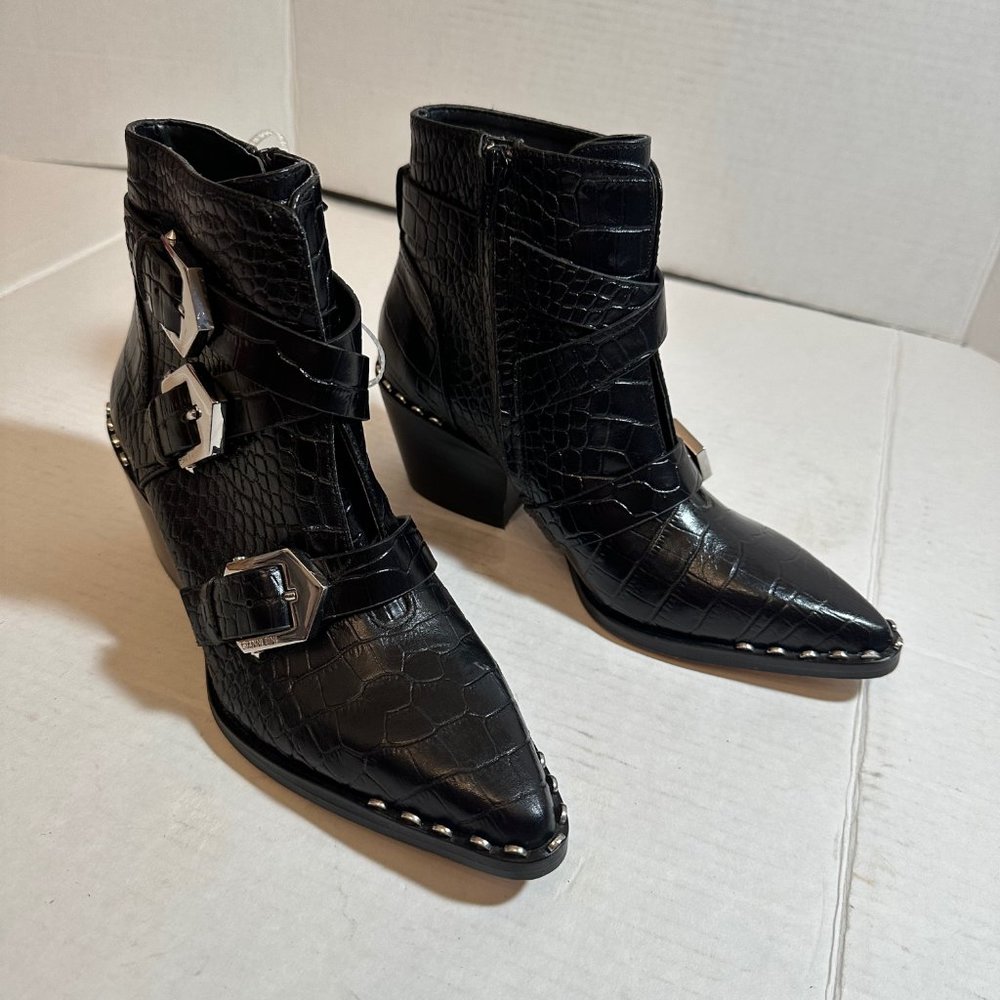 Black Leather Boots 5.5 M by Gianni Bini NEW